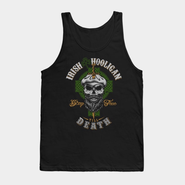 Irish Hooligan St Patricks Celtic Tank Top by redbaron_ict